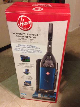 New Hoover Bagged Upright Vacuum (price dropped)