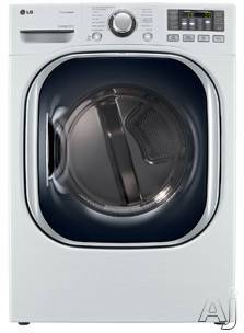 NEW IN BOX Steam LG ultra large electric dryer DLEX4070W
