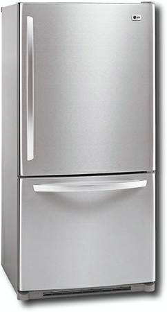 New LG Stainless Bottom Freezer Refrigerator 22.4 LDC22720ST