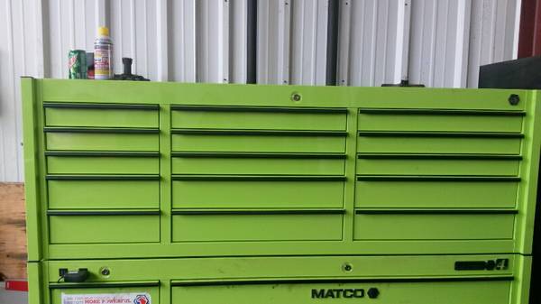 NEW matco 4s  3 bay 25 tool box