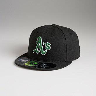 NEW Oakland As Fitted Baseball Cap, Size 7 14