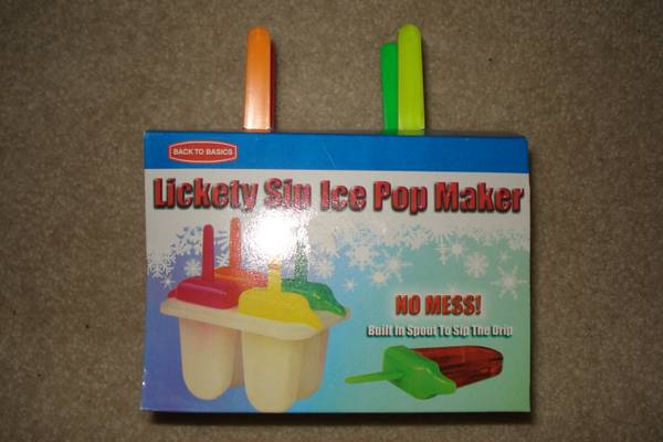 NEW Popsicle Maker Lickety Sip Ice Pop
