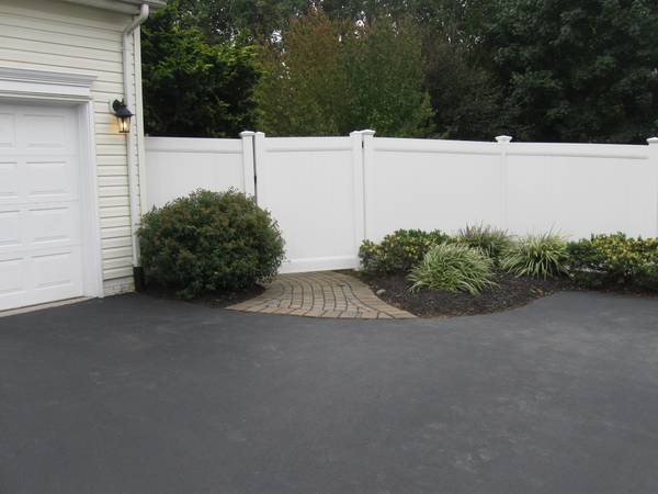 new Privacy PVC Fence