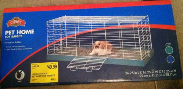 New rabbit cage (Newark, de)