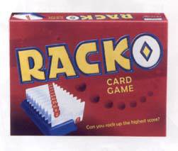 NEW Racko Card Game
