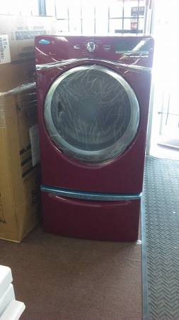 NEW RED FRONT LOADER Dryer Red 500 WITH A ONE YEAR WARRANTY