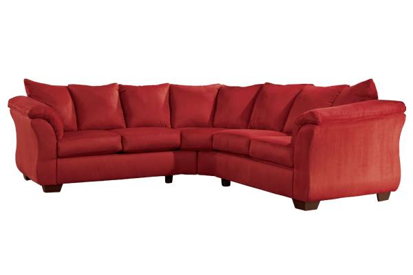 NEW RED  SECTIONAL by ASHLEY