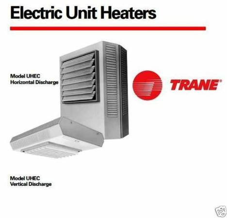 NEW Trane Electric Unit Heater 7.5 kW,  entryway UHEC