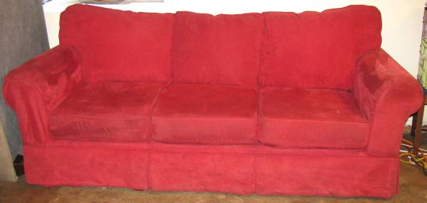 Nice Red sofa  couch