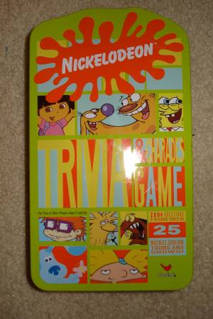 Nickelodeon Trivia amp Charades Game in Collectible Tin