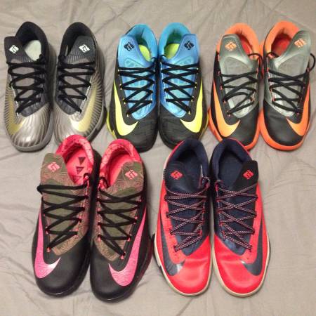 Nike KD VI two pairs
