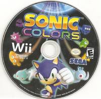 Nintendo Wii w  SONIC COLORS GAME