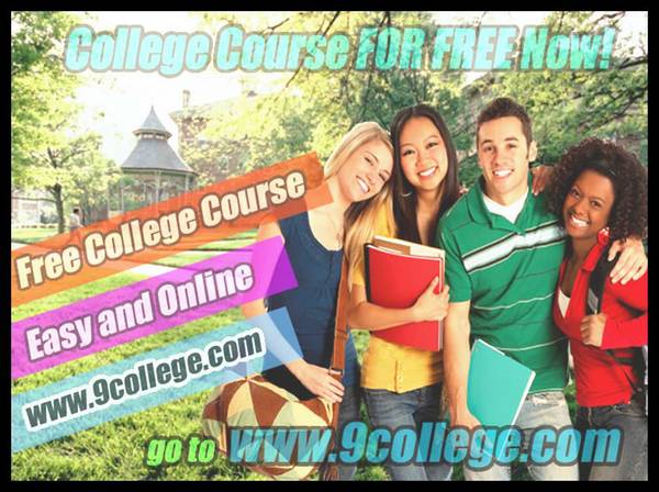 NO COST COLLEGE COURSE GO TO NOW (raleigh)