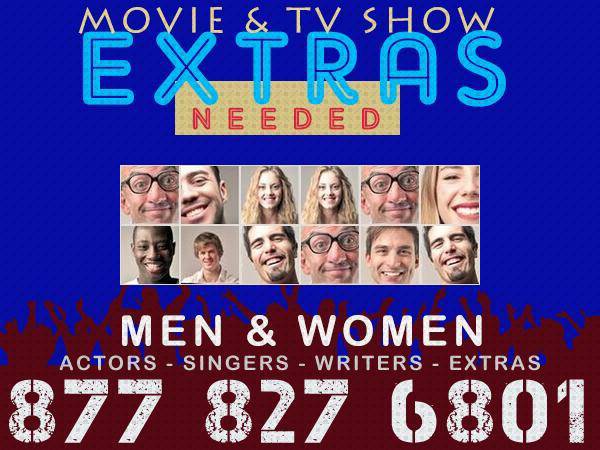 No prior experience Required for Movie Xtras