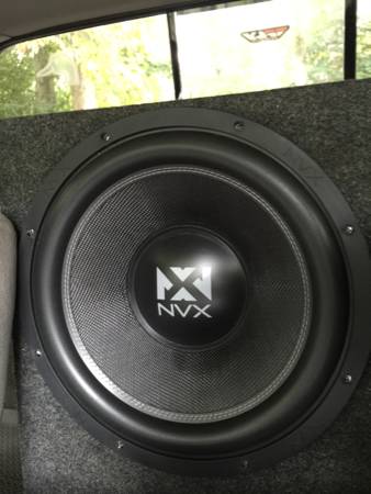 NVX 15 Inch Subwoofer 1000W RMS