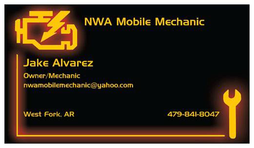 NWA Mobile Mechanic ASE Master Certified (NWA 74.95 per hour)