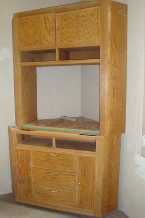 Oak Hand Made Dresser unit