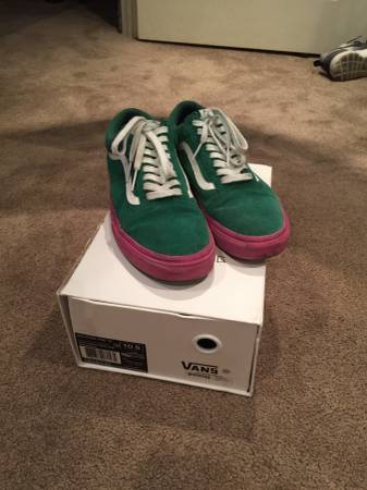 Odd Future Golf Wang Vans Green Size 10.5