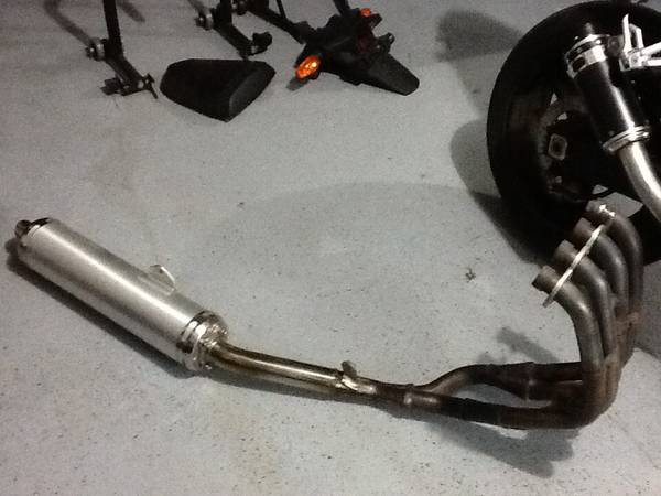 OEM Suzuki GSKR full exhaust