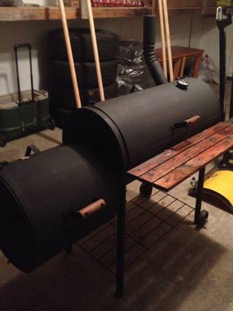 Offset Smoker and Grill