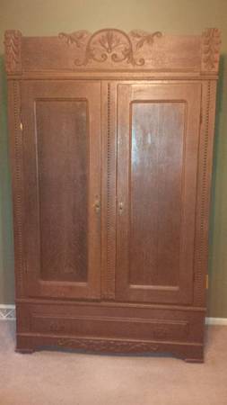 old antique armoire (greenville s.c.)