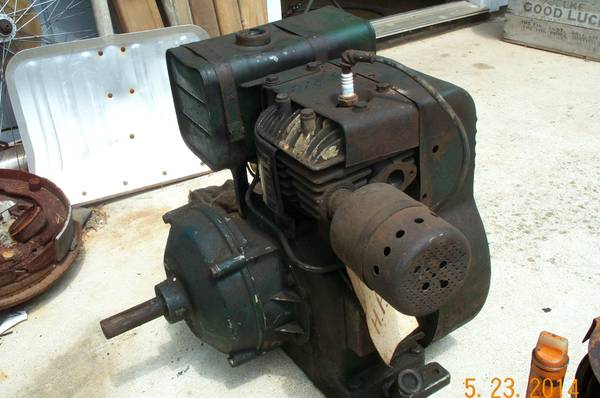Old Cast Iron Briggs Engine