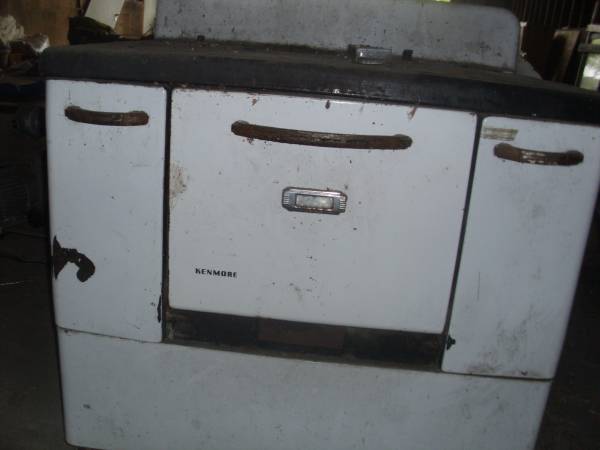 old kenmore wood cookstove