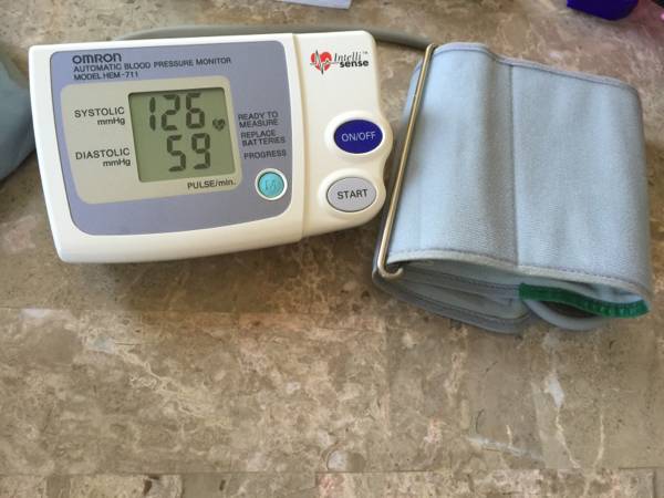 omron automatic blood pressure monitor model hem