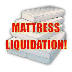 OPEN SUNDAYS   HUGE MATTRESS SALE   199.99 QUEEN PILLOW TOP (WEST CLEVE)