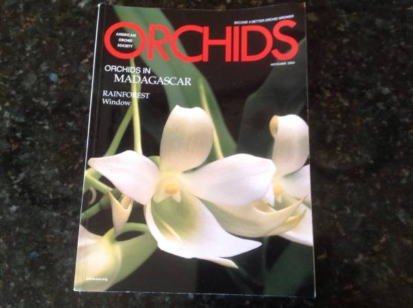 ORCHID magazine back issues