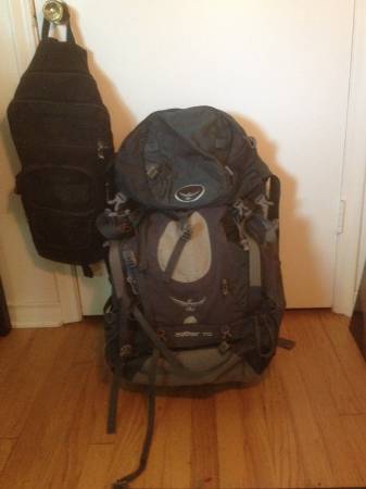 Osprey Aether 70 camping pack