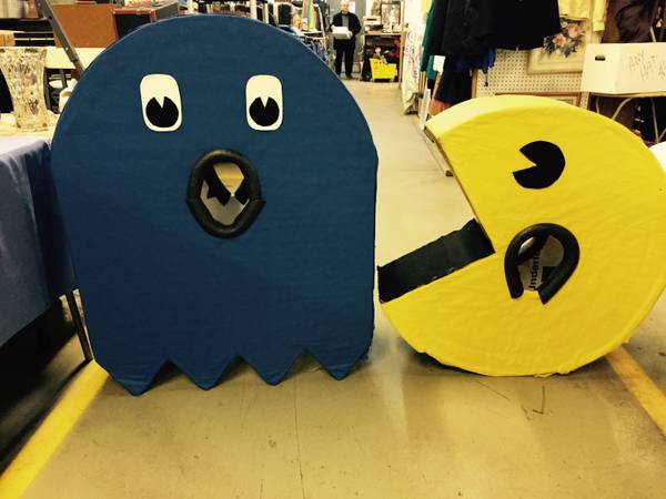 Pac Man Corn Hole Set For Sale