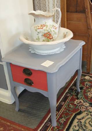 Painted End Table