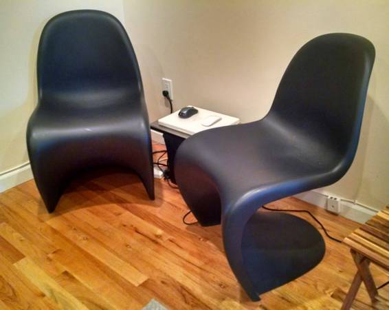 Pair Panton Chairs