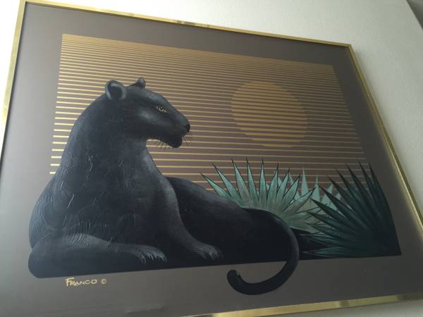 Panther painting