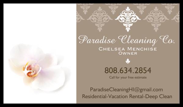 Paradise Cleaning Co. (Kauai)