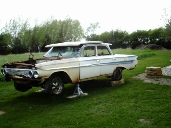 Parts Cars 61 Chevy 65 Ford (NESD)