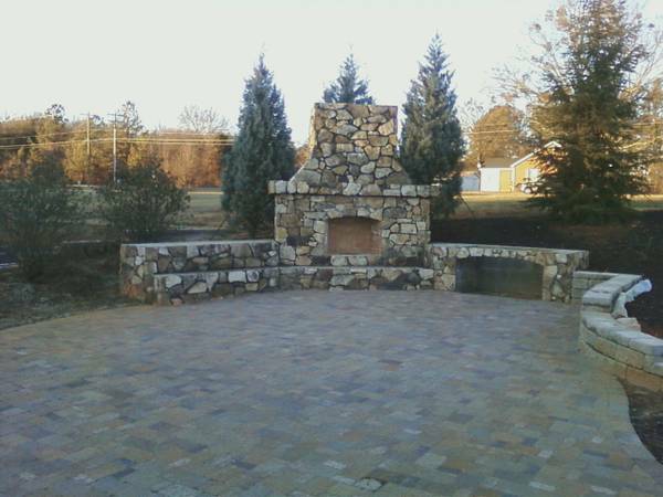 Patio paversfireplacesDriveways (Columbia)