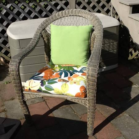 Pato or deck chairs and cushions