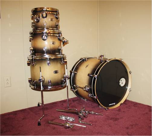 PDP By DW M5 All maple Shell pack  4 piece   Only a month old