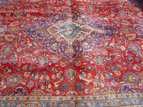 PERSIAN RUG,  Large Size  13 x  9.5