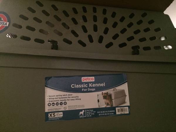 Petco XS kennel (washington)