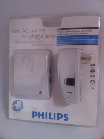 Philips PH0900 WIRELESS PHONE JACK amp EXTENSION UNIT (NEW IN BOX)