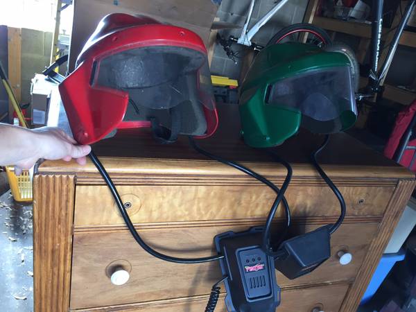 Photon laser tag helmet set