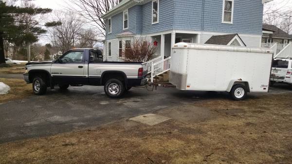 Pickup Truck amp 12ft Inclosed Trailer  HudsonNashuaManchester NH (Hudson NH  Manchester NH)