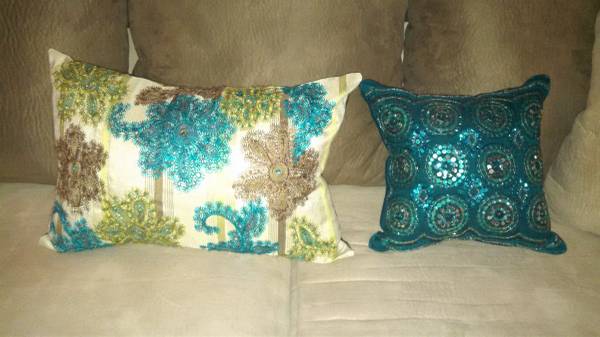 Pier One throw pillows