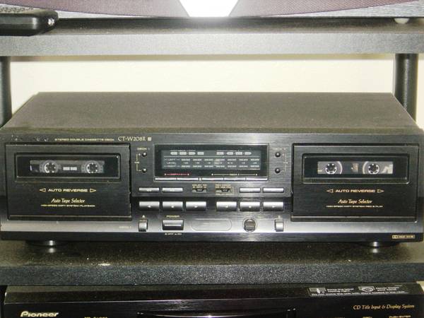 Pioneer Dual Cassette Stereo Deck
