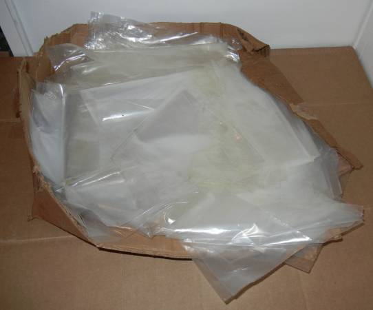 Plastic Bag Lot Over 100 pcs. For Parts amp Pieces Storage Etc.