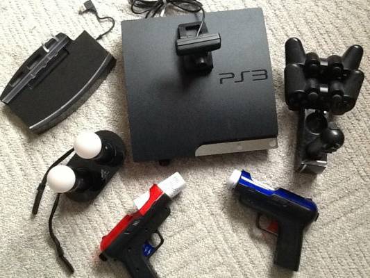 PlayStation 3, Games, Remotes And Lot Of Extras