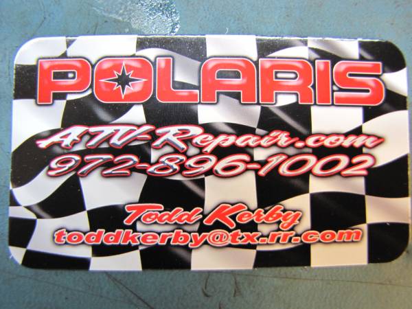 Polaris ONLY 4 wheeler UTV Service and Repair (Polaris guy in Rowlett)